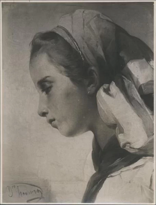 Testa di ragazza - Milano